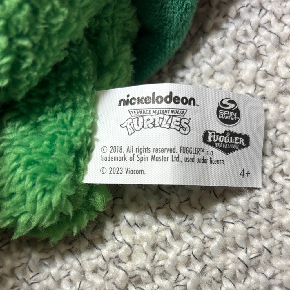 Fuggler Teenage Mutant Ninja Turtles Donatello Plush Nickelodeon
TMNT Green - Picture 5 of 8
